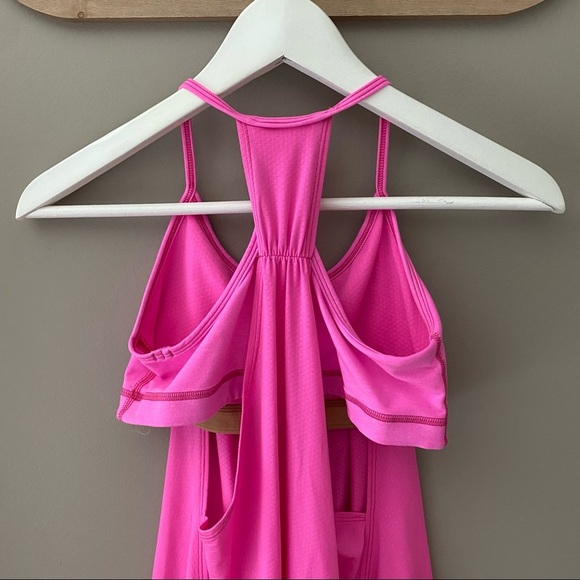 Lululemon No Limit Tank Top Pink Sz 6 - Picture 9 of 9